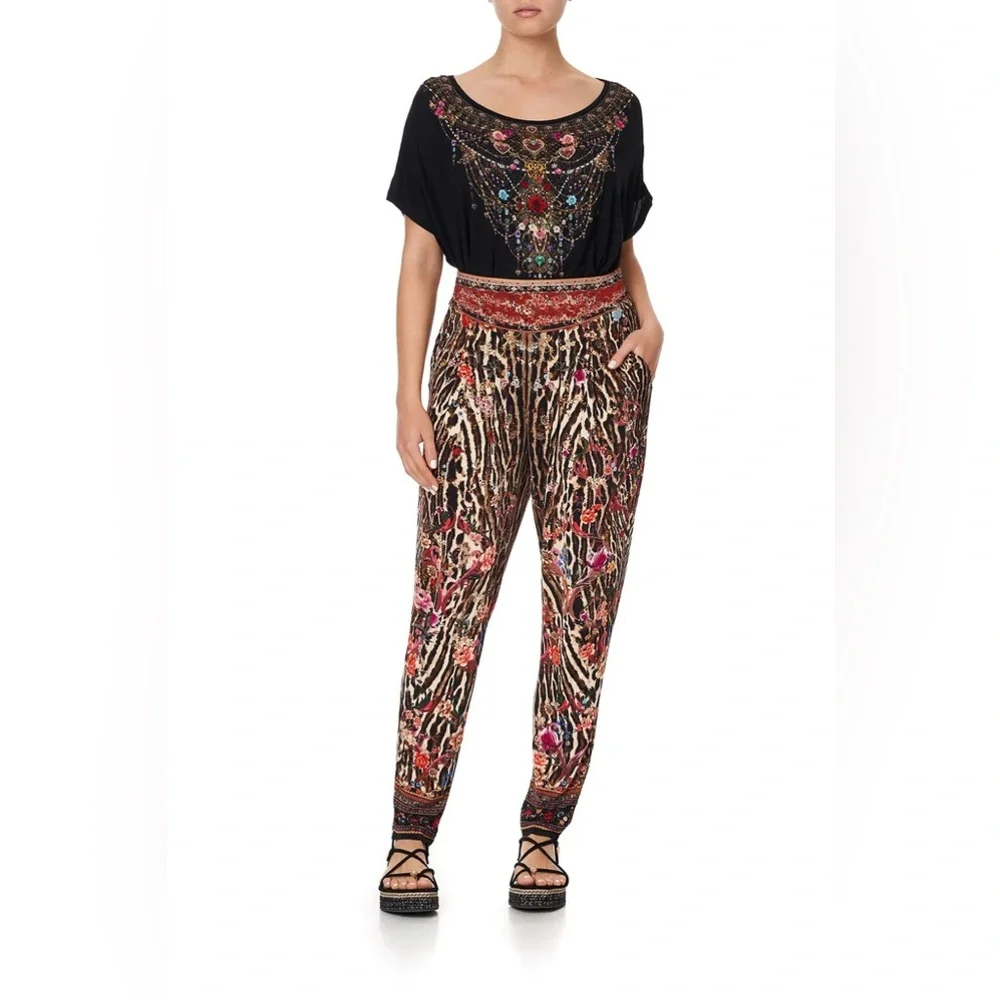 Camilla Franks, Harem Pants With Front Pleats, Liv a Little, Size L - Picture 1 of 5